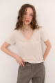 REMERA QUINTO BEIGE