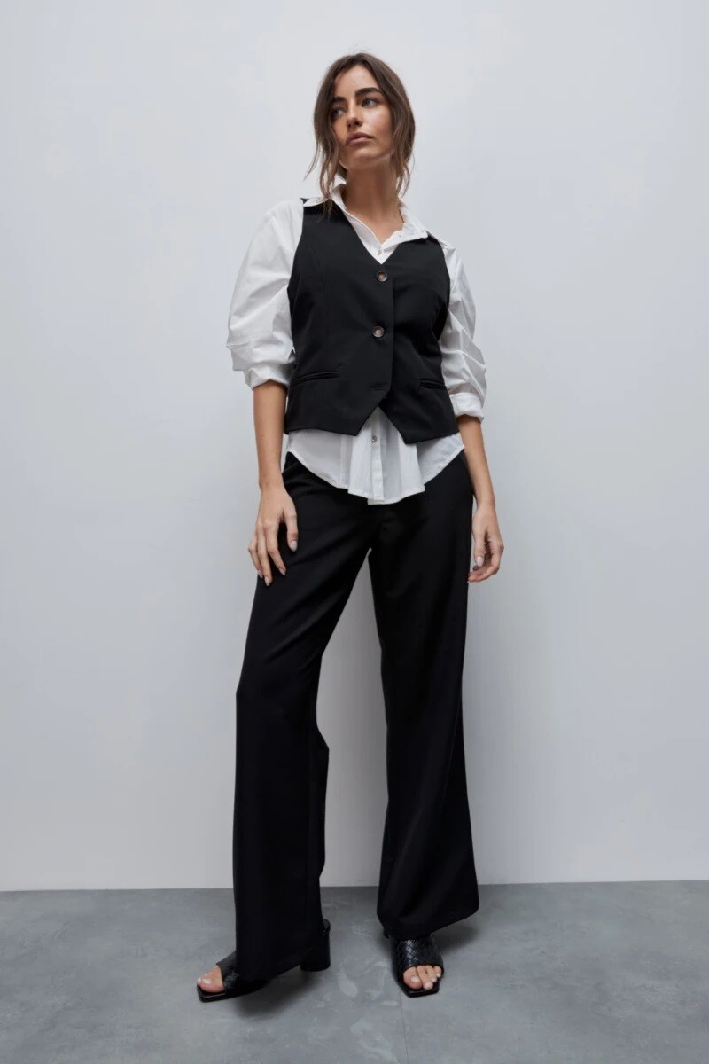 PANTALON D.CASSIN LAX - NEGRO 