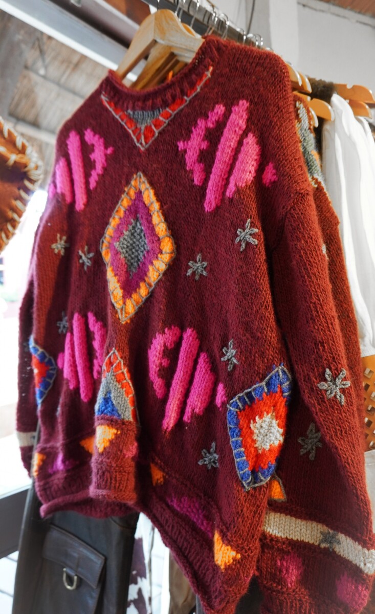 Sweater Gitano Lana - Base Bordeaux 