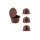 Pack X4 Cápsulas de Café Ecológicas Reutilizables 50ML MARRON
