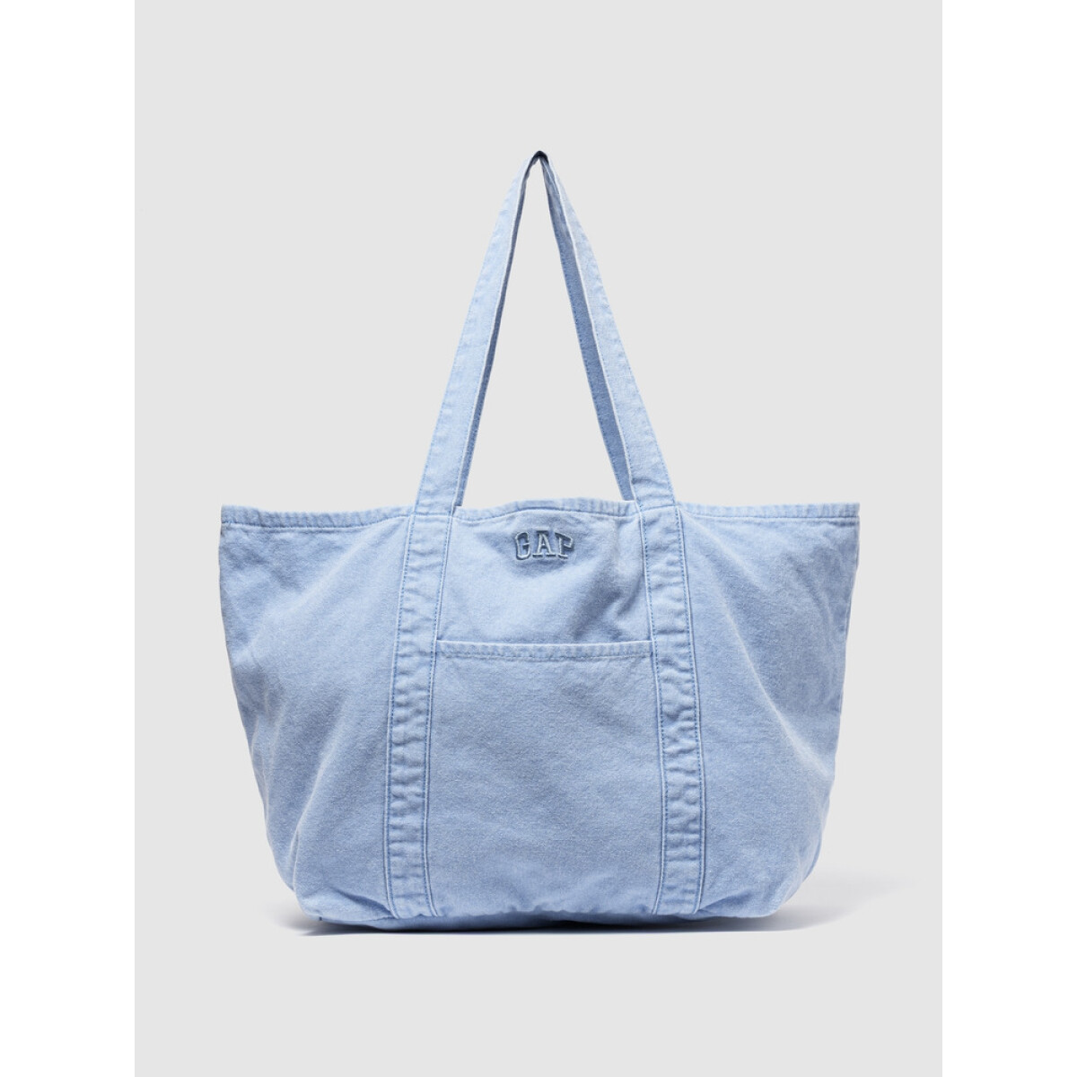SP26 OVERDYE CANVAS TOTE - MOONSTONE BLUE 