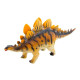 Velociraptor y Stegosaurus Grande De Goma Velociraptor y Stegosaurus Grande De Goma