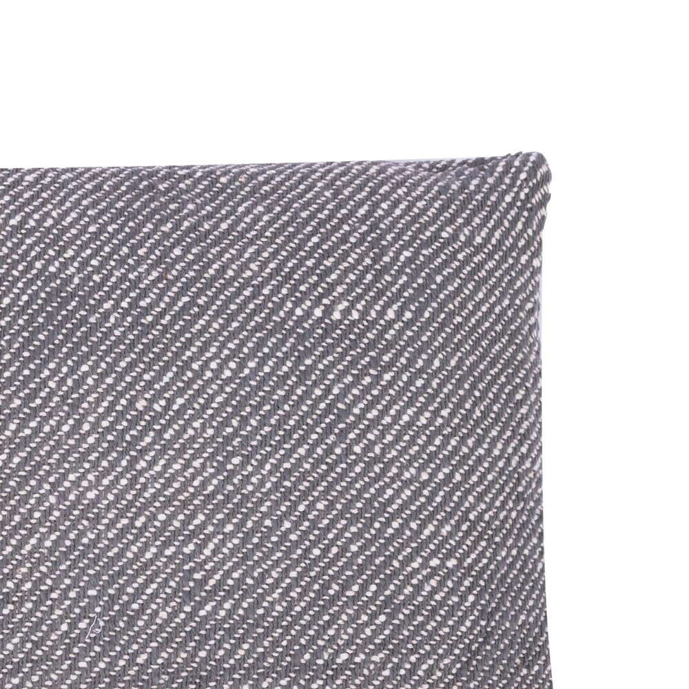 ALMOHADÓN GRIS ALGODÓN DARCY