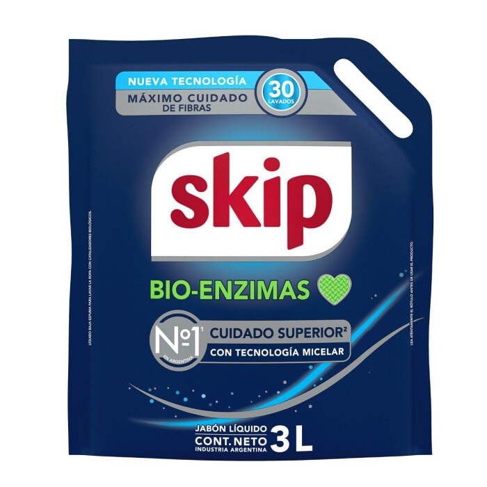 SKIP JABON LIQ LV RPA BIO ENZ TEC MIC única