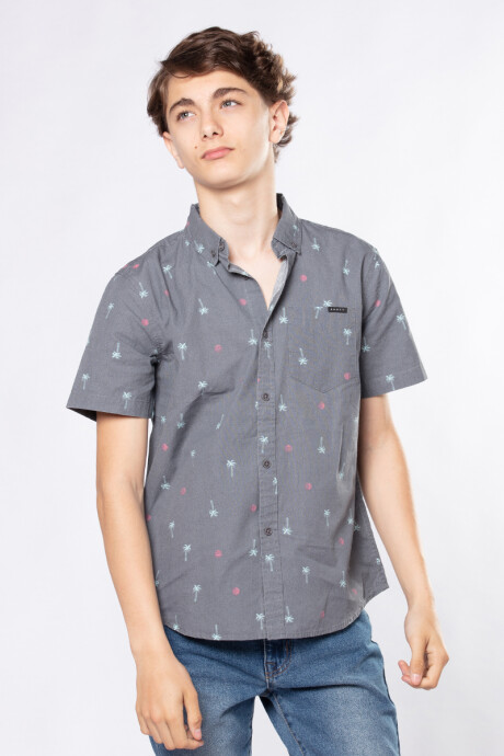 CAMISA ARCHIETEEN RUSTY Gris Oscuro