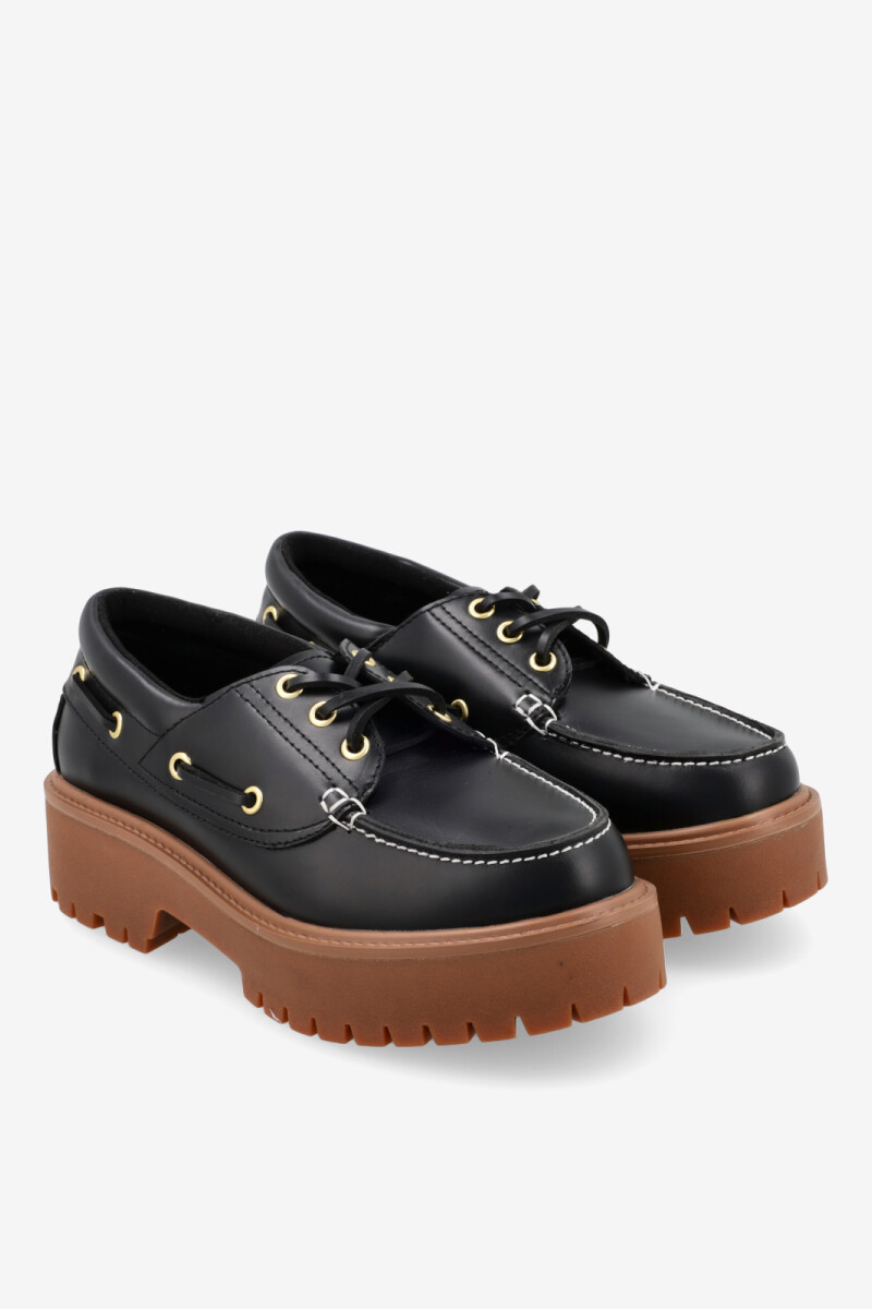 Mocasin CRUSHED-T Negro