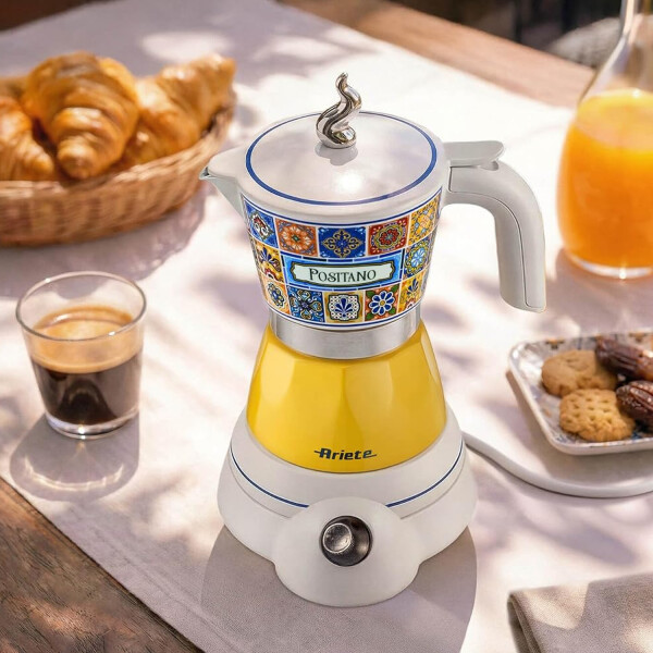 Cafetera Eléctrica Ariete Automática 1358a AMARILLO