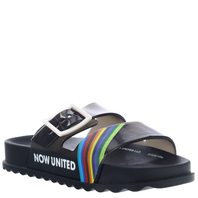 Sandalias Infantiles Grendene Now United Kids Negro - Multicolor