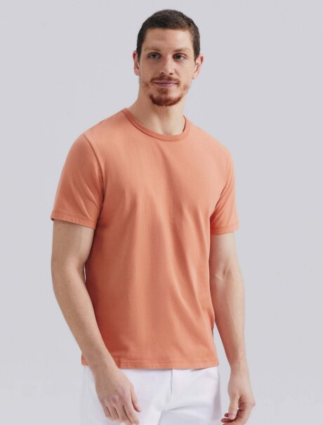 CAMISETA BÁSICA UNISSEX NARANJA