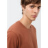 CAMISETA MM MASC MARROM ESCURO
