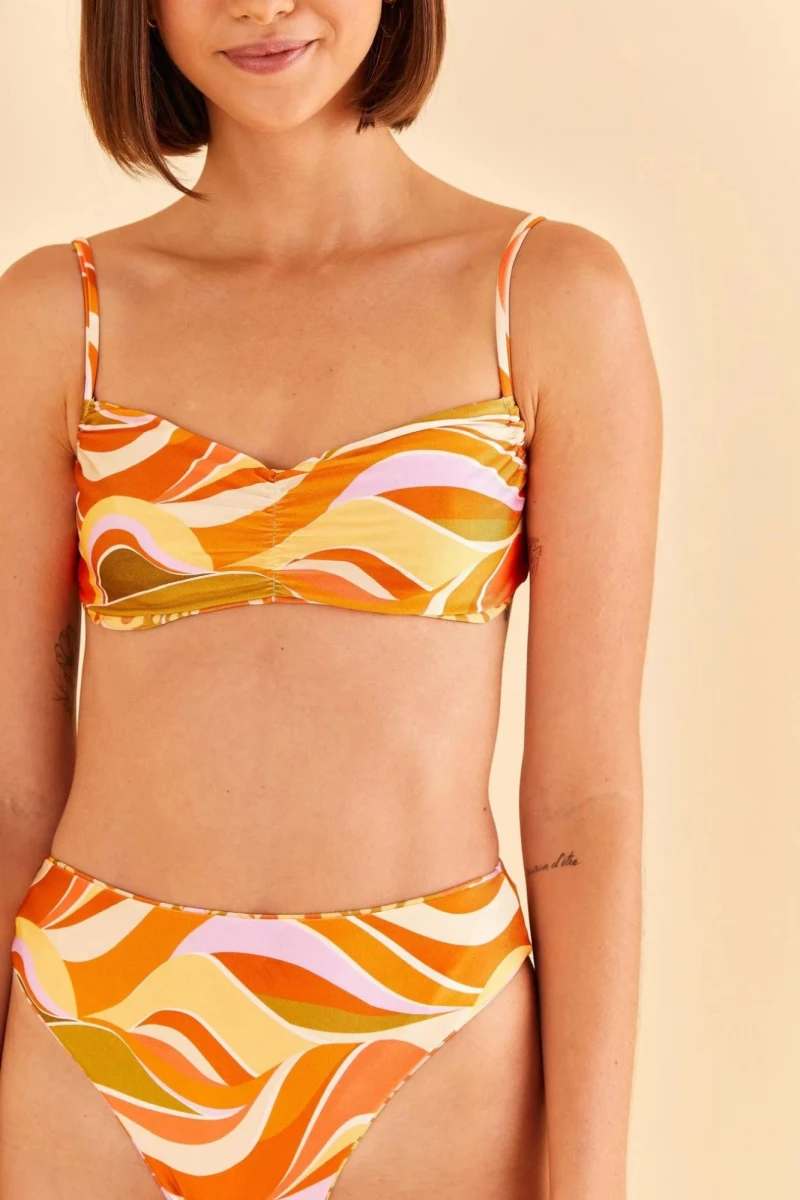TRAJE DE BAÑO Naranja