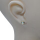 Caravanas oro 18k y brillantes Caravanas oro 18k y brillantes