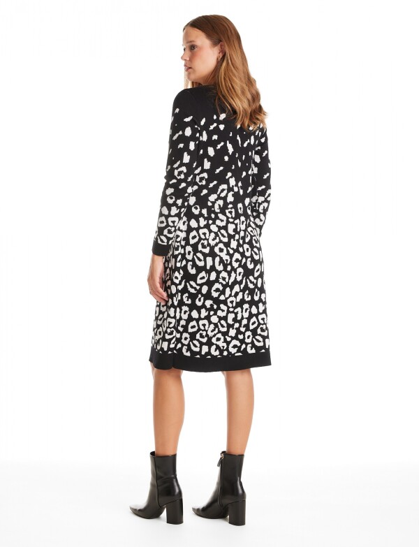 Vestido Twofold NEGRO/CRUDO