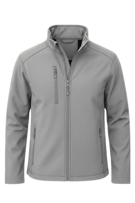 Campera Neopreno gris carbón
