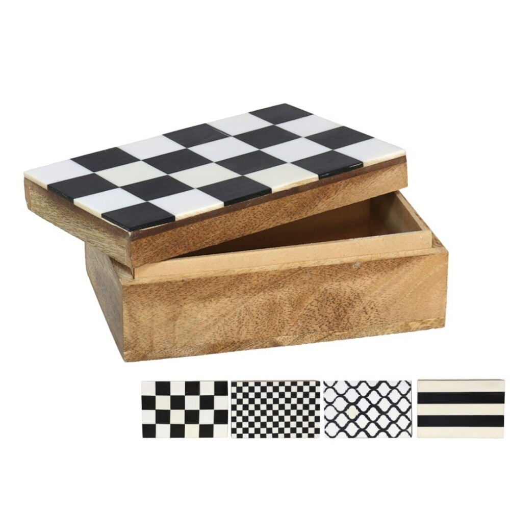 Caja Madera 10x15x5.8Cm CAJA MADERA B&W 4STD 10X15X5.8CM