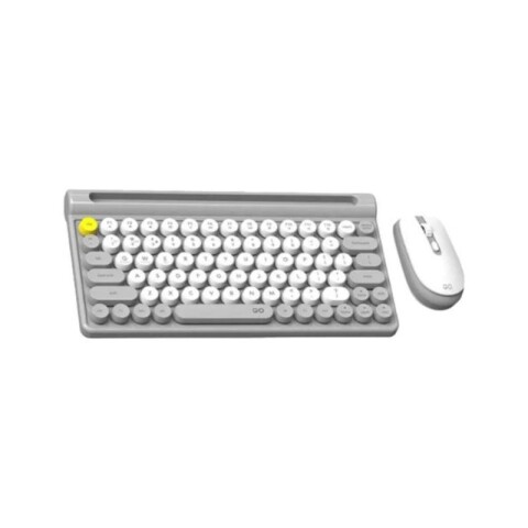 SET DE TECLADO Y MOUSE INALAMBRICO FANTECH Gris