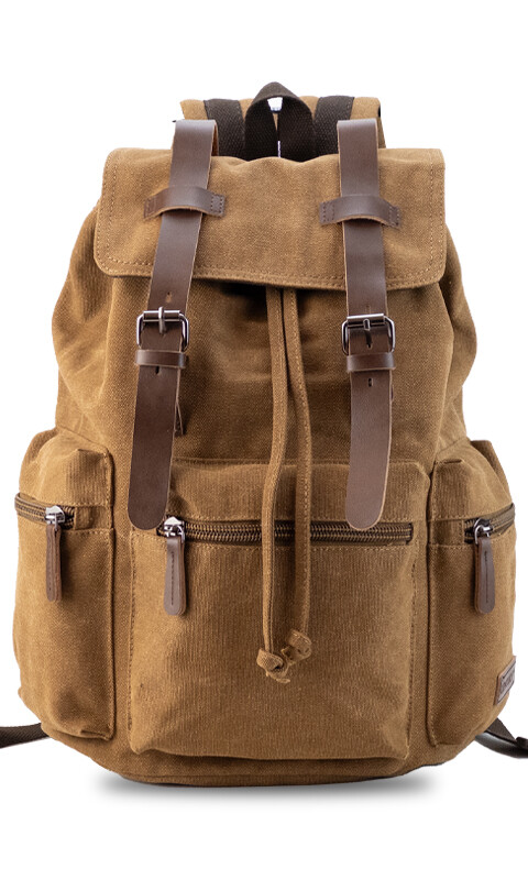 MOCHILA HUAPI CHOCOLATE