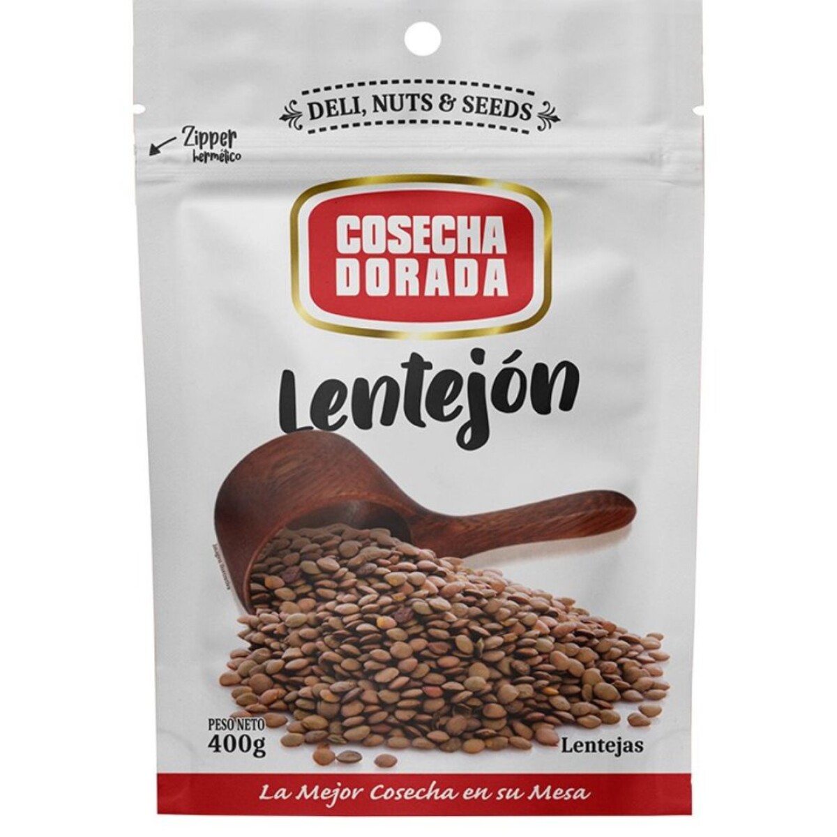 LENTEJON D/P 400 GR COSECHA DORADA 