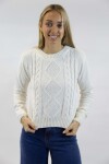 Buzo chenille Emi Blanco