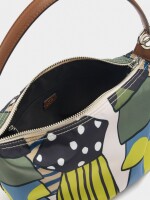 Bolso De Hombro De Nylon Con Pendiente multicolor