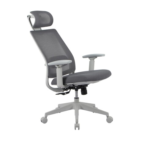 SILLA DE OFICINA MALLA-Y-METAL GRIS 2788F-1M