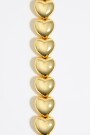 COLLAR CORAZONES Oro