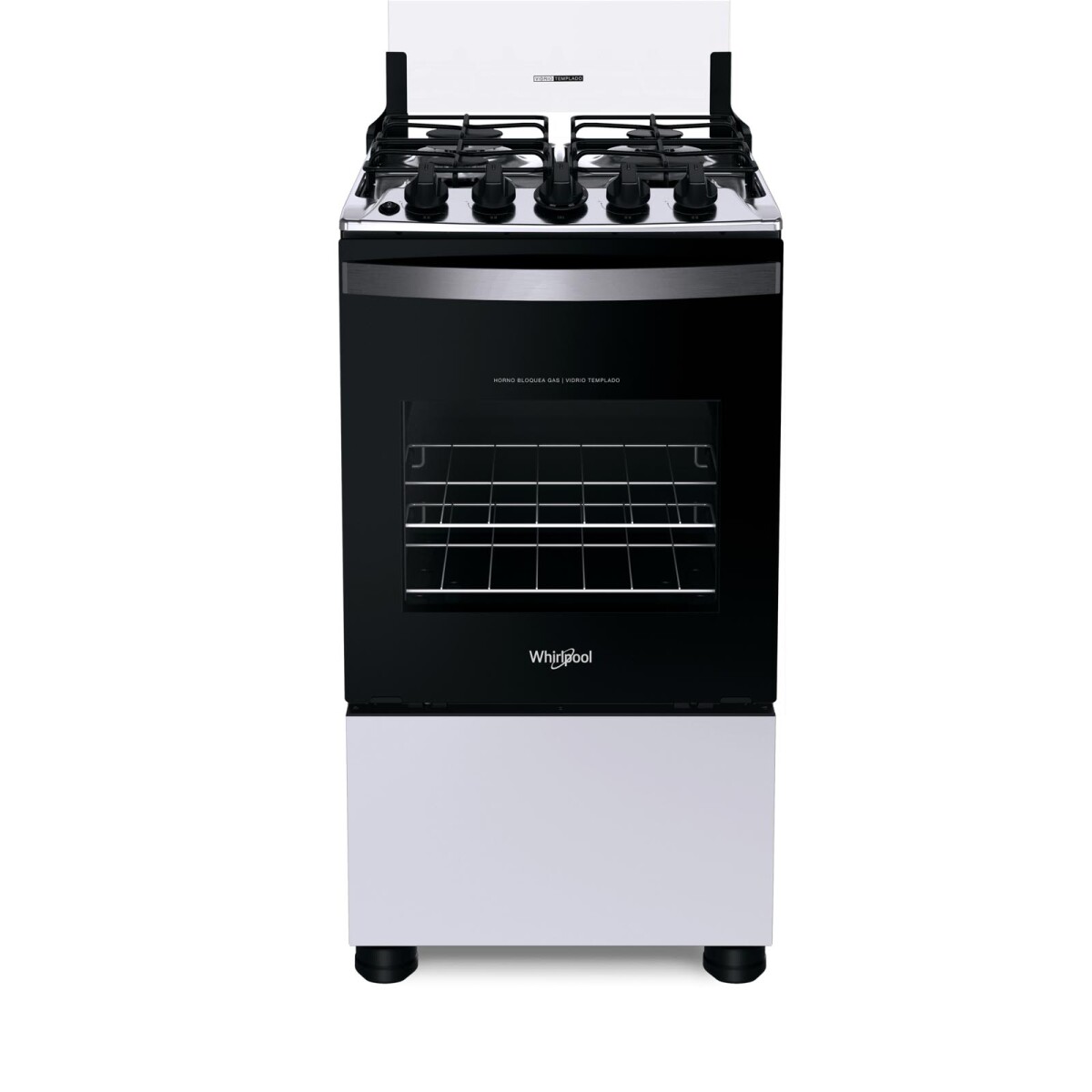 COCINAS 4H MULTIGAS - GAS GRIS WHIRLPOOL WFO4NBRRUW 