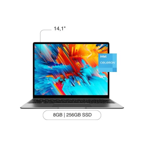 Notebook CHUWI Gemibook Pro 14,1' 2K 256GB / 8GB RAM Intel Celeron J4125 W11 - Silver Notebook CHUWI Gemibook Pro 14,1' 2K 256GB / 8GB RAM Intel Celeron J4125 W11 - Silver