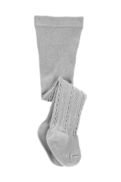 Medias cancán de algodón, con punto trenzado Medias cancán de algodón, con punto trenzado