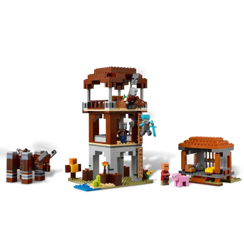 LEGO® Minecraft® Saqueo y devastador puesto avanzado 21278 LEGO® Minecraft® Saqueo y devastador puesto avanzado 21278