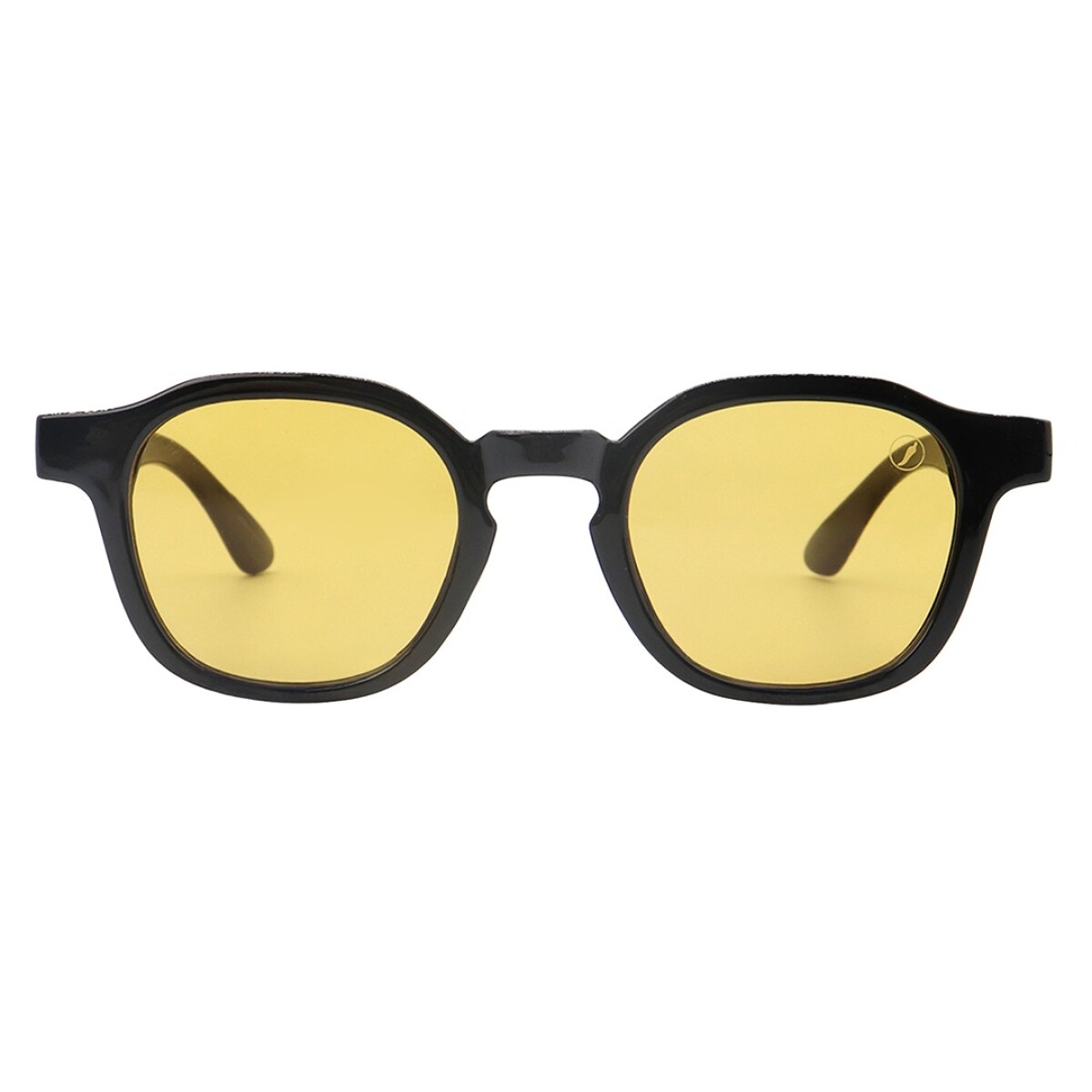 Lentes de Sol Chilli Beans Sídney - Negro - Amarillo 