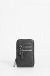 Porta celular tarjetero negro