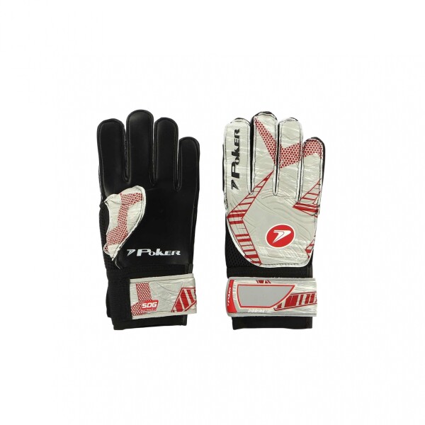 POCKER GUANTE DE GOLERO GRIS NEGRO