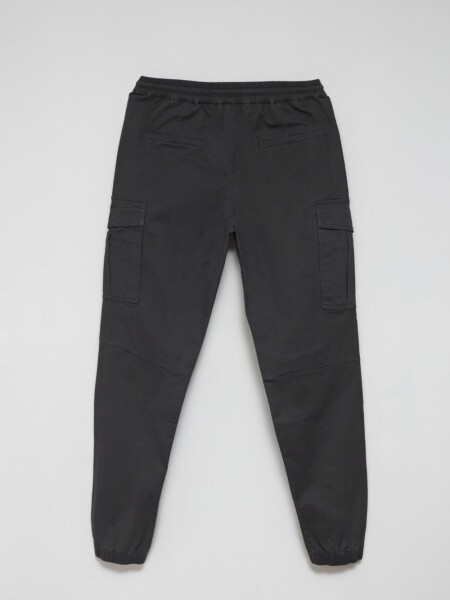 Pantalón cargo jogger Gris Oscuro