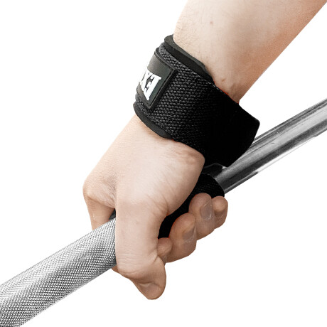 Straps Correa Muñequera Para Levantamiento De Pesas Negro