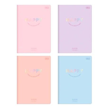 Agenda Tilibra 2026 Happy Mensual Coral