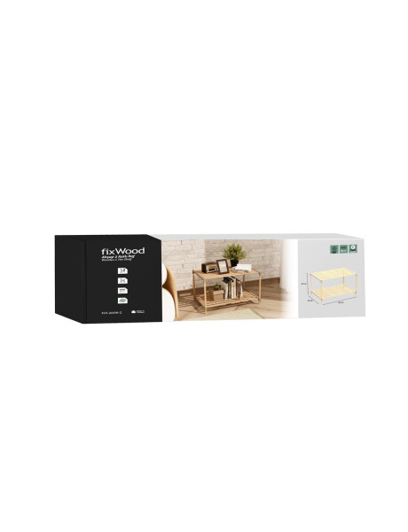 ESTANTERIA 2 NIVELES 45X33X66CM MADERA ESTANTERIA 2 NIVELES 45X33X66CM MADERA