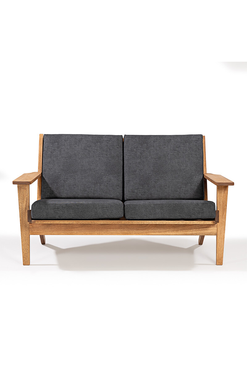 LOTUS SOFA SOFA LOTUS 2 LUGARES ACQUABLOCK NEGRO 144x87x86CM JATOBA