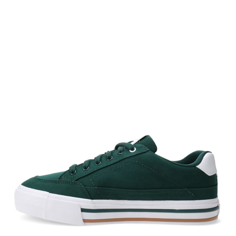 Championes de Hombre Puma Court Classic Vulc Verde - Blanco