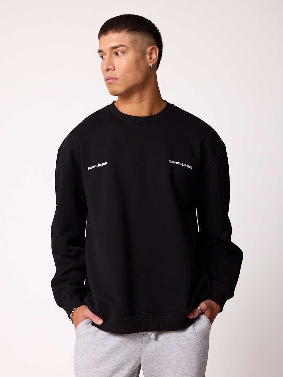 SWEATER BLOKE DIXIE Negro