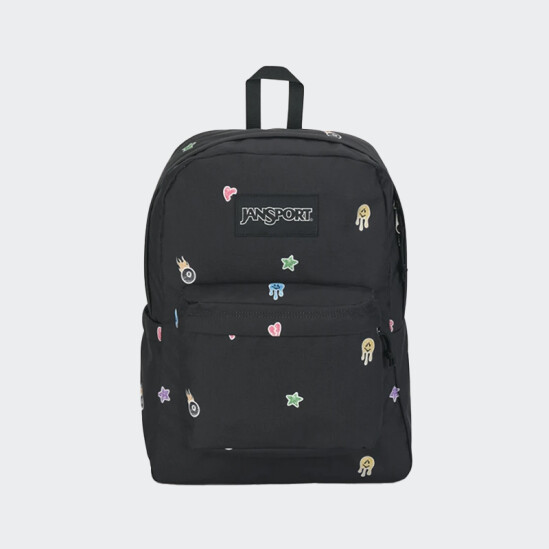 Mochila Jansport Superbreak Plus Deep Silly Stickers