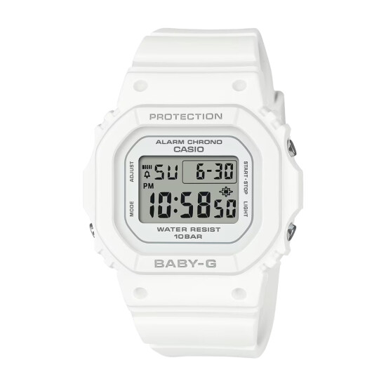Reloj CASIO BABY-G BGD565U-7DR Resina Blanco Esfera 38mm 0