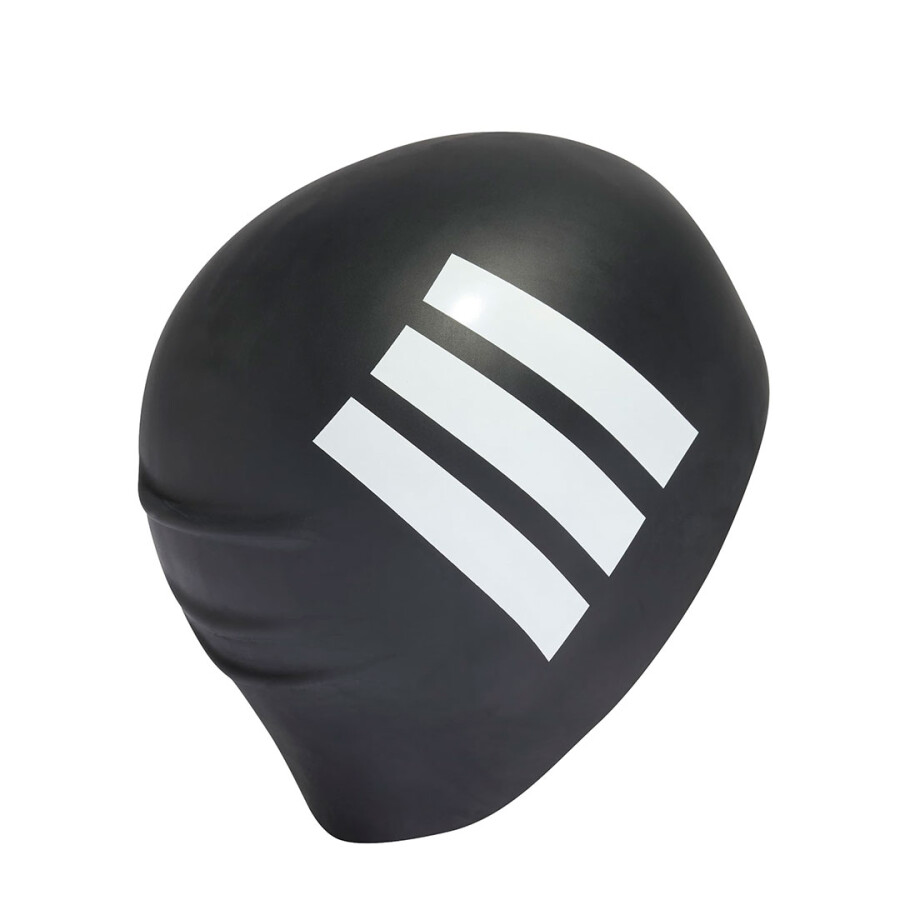 Gorro Adidas Natacion Negro - Blanco