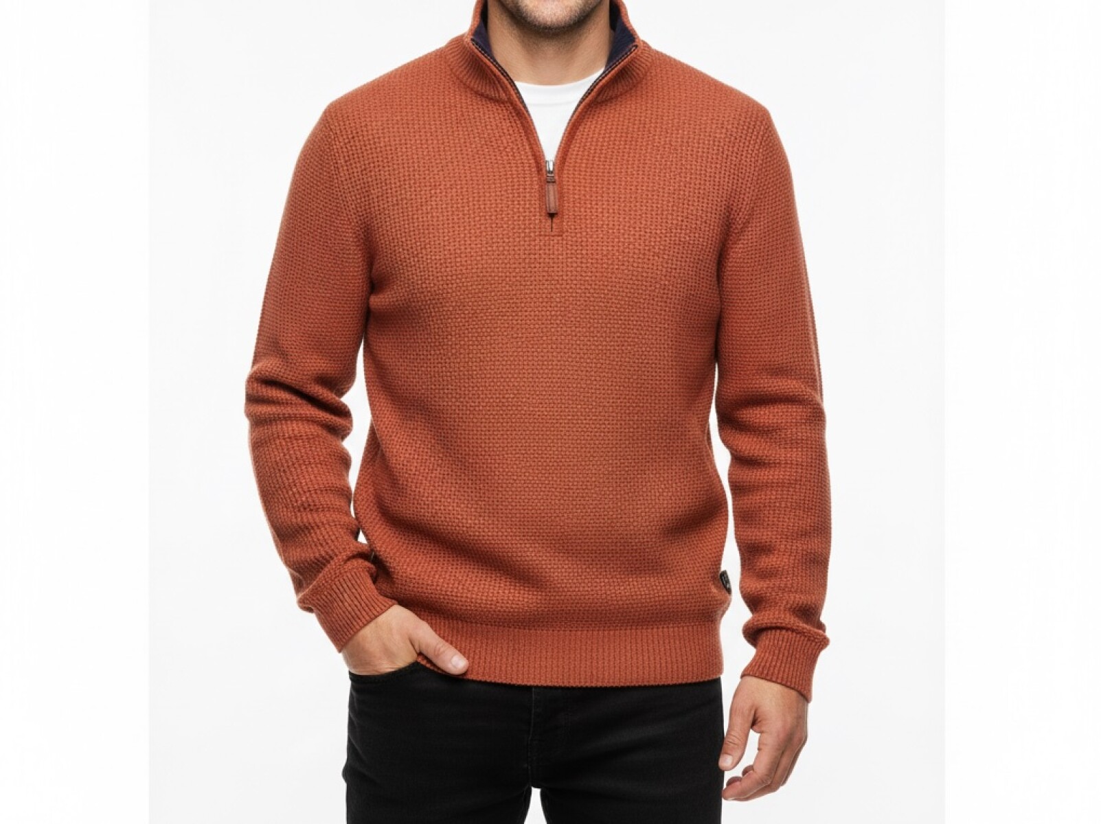SNAKE SWEATER - ORANGE 