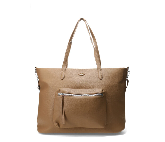 Cartera Las Oreiro Marrón Camel