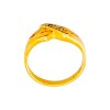 Anillo-Oro bajo-Piedra circonia-AN8044 conpiedra