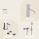 Juego Grifería FV Lilo Exterior Con Bidet CROMO