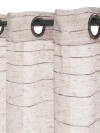 Cortina LANGELAND 1x140x300 aspecto lino beige Cortina LANGELAND 1x140x300 aspecto lino beige