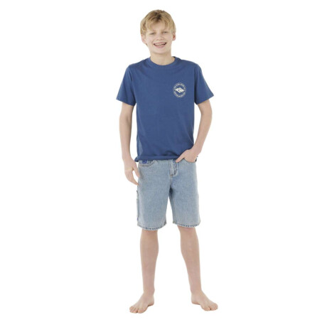 Remera Rip Curl Stapler Niño