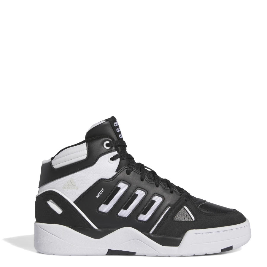 Championes de Hombre Adidas Midcity Mid Negro - Blanco